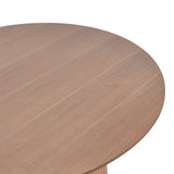 Masuta de cafea Opols, MDF, D90x42 cm - Nuc