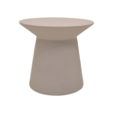 Masuta de cafea Peble, Cappuccino, D55x50 cm