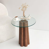 Masuta de cafea Pianeta, Nuc, 50x50x45 cm