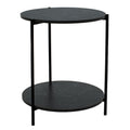 Masuta de cafea Rhythm, negru - negru D48x60 cm