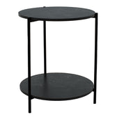 Masuta de cafea Rhythm, negru - negru D48x60 cm