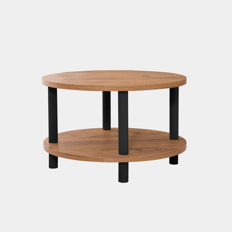 Masuta de cafea Roby - Black, Negru, 70x44x70 cm