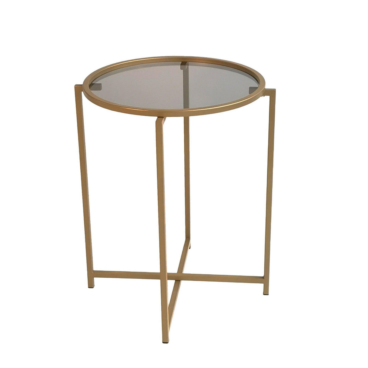 Masuta de cafea S407U - Gold, Aur, 50x60x50 cm