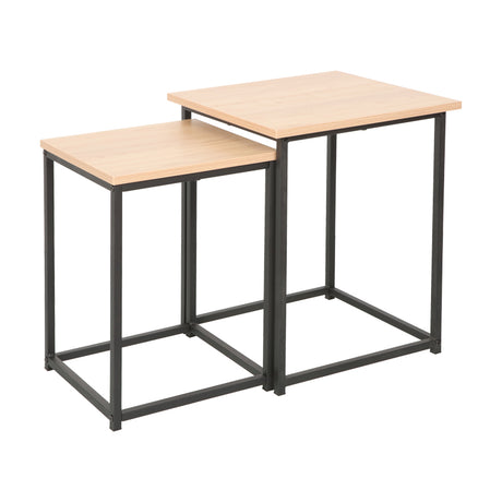 Masuta de cafea Side tables Quano, Metal, Natural