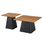Masuta de cafea Square, Metal, Negru, imagine ambient