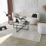 Masuta de cafea Sun S409, Negru, 85x35x85 cm