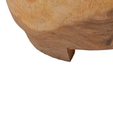 Măsuță de cafea Terra din lemn Suar, Natural, Ø60x36 cm