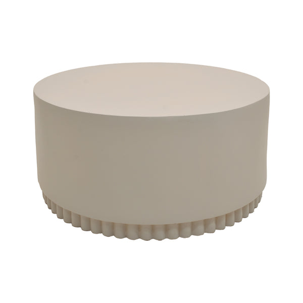 Masuta de cafea Tierra, Gri, D75x37 cm