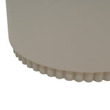 Masuta de cafea Tierra, Gri, D75x37 cm