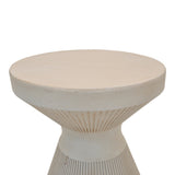 Masuta de cafea Vartio, Crem, D49x66 cm