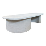 Masuta de cafea Verven, MDF, Alb, 120x60x32 cm
