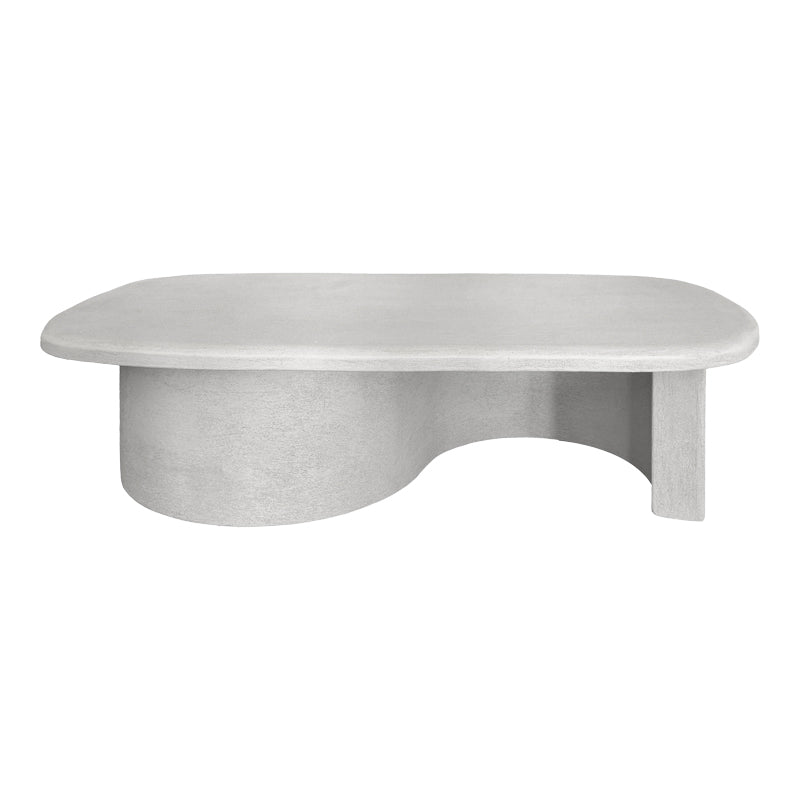 Masuta de cafea Verven, MDF, Alb, 120x60x32 cm