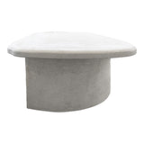 Masuta de cafea Verven, MDF, Alb, 120x60x32 cm