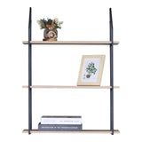 Masuta de cafea Wall shelf Fema, Metal, Stejar, 60x20x80 cm