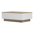 Masuta de cafea Winey, Stil Sonona-Alb, Lemn, 90x60x31 cm, perspectiva suplimentara