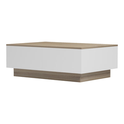Masuta de cafea Winey, Stil Sonona-Alb, Lemn, 90x60x31 cm, perspectiva suplimentara