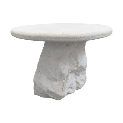 Masuta de cafea Zinol, MDF, Alb, D58x41 cm, detaliu produs