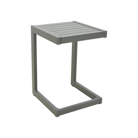 Masuta de exterior Aether din aluminiu, Antracit, 38x37x53 cm
