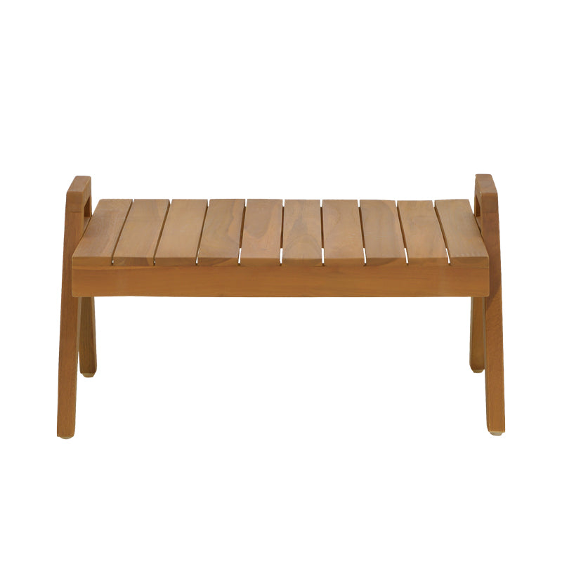 Masuta de plaja Kally Boho, Natural, 60x50x34 cm, imagine suplimentara
