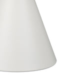 Masuta laterala Coozlin marmura alba piatra sinterizata si metal, alb-auriu, D50x50 cm