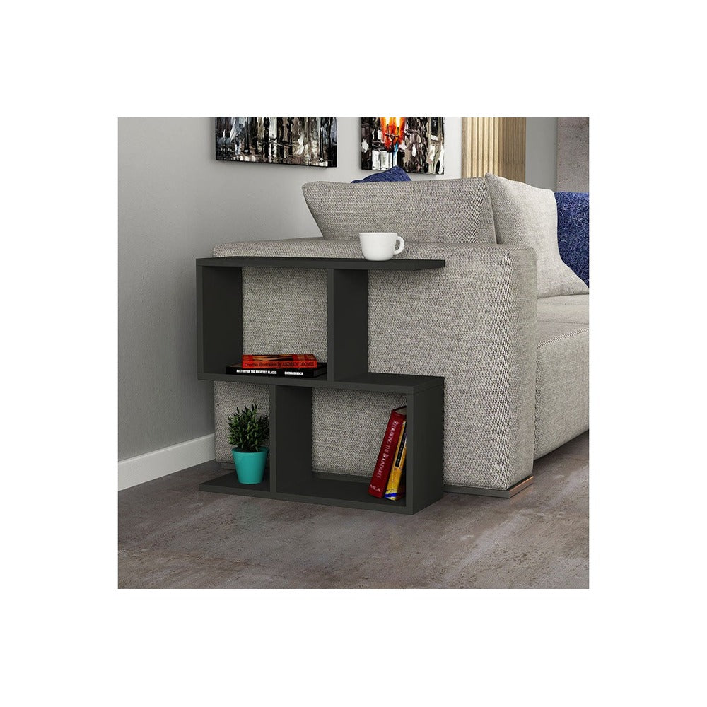 Masuta laterala Homemania, 60x20x60 cm - Antracit