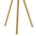 Masuta laterala Jacksie metal bronz, aur, 46x46x48 cm, detaliu produs