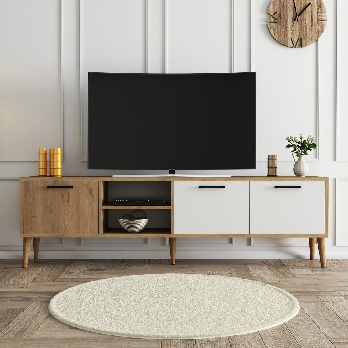 Mobilă Exxen, 45x34 cm - Oak
White_389MZA1177