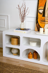 Mobila Lorin, Alb - Anthracite, 160x38 cm - Alb