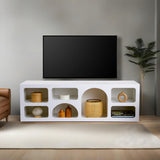 Mobila Lorin, Alb - Anthracite, 160x38 cm - Alb