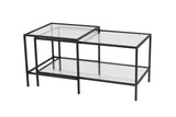 Mobila Sevay, Negru - Auriu, 90x45 cm - Negru