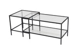Mobila Sevay, Negru - Auriu, 90x45 cm - Negru