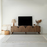 Mobile Mesta, 180x35 cm - Walnut