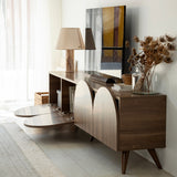 Mobile Mesta, 180x35 cm - Walnut