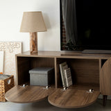 Mobile Mesta, 180x35 cm - Walnut