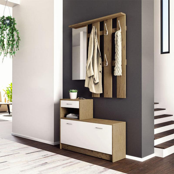 Mobilier de hol Jamie, 100x28x187 cm