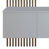 Mobilier de intrare cu oglinda si Riflaj Arika, Sonoma, 100x37x200 cm