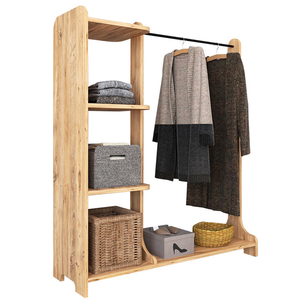 Mobilier de intrare Renesme alb 106x35x128 cm, 35x106 cm