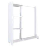 Mobilier de intrare Renesme alb 106x35x128 cm, 35x106 cm