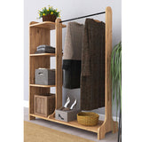 Mobilier de intrare Renesme alb 106x35x128 cm, 35x106 cm