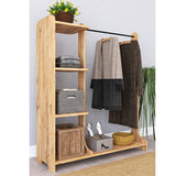 Mobilier de intrare Renesme alb 106x35x128 cm, 35x106 cm