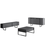 Mobilier de Lux, 160x35 cm - Anthracite
Black