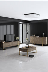 Mobilier de Lux, 160x35 cm - Walnut
Gold