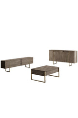 Mobilier de Lux, 160x35 cm - Walnut
Gold