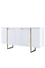 Mobilier de Lux, 160x35 cm - White
Gold