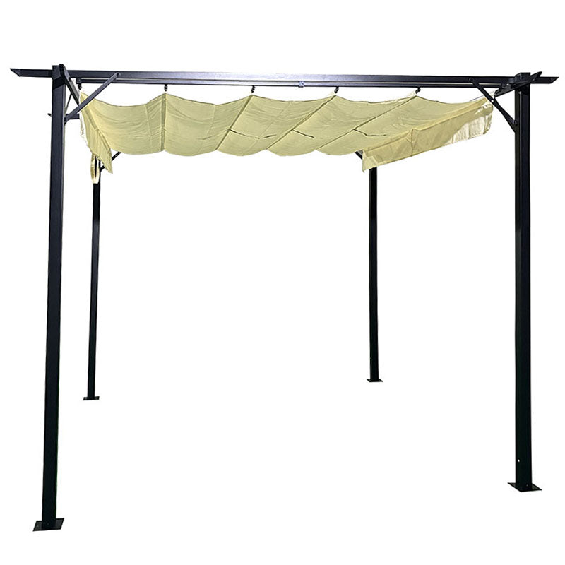 Mobilier gradina Garden gazebo Spectra, Negru - Bej, 300x300x225 cm
