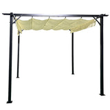 Mobilier gradina Garden gazebo Spectra, Negru - Bej, 300x300x225 cm