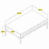 Mobilier Lyon 32, 105x60 cm - Cream
Black