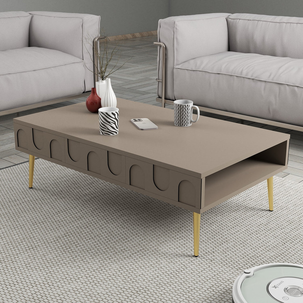 Mobilier Lyon 33, 105x60 cm - Atlas
Gold