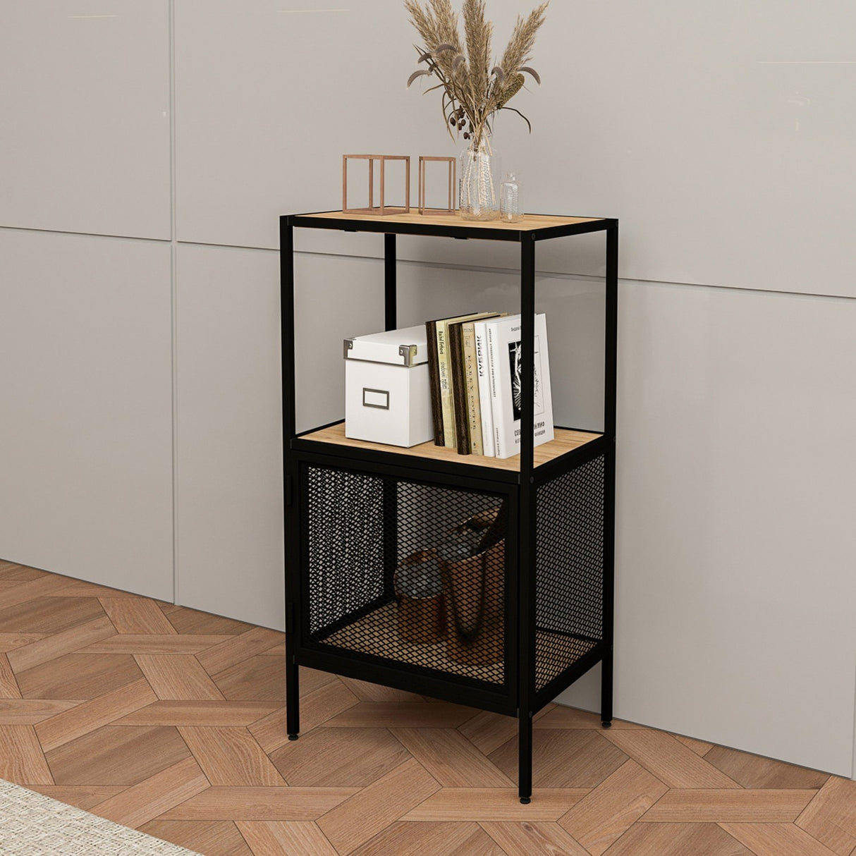 Mobilier Rennes, Negru - Oak Black, 30x45 cm - Oak
Black