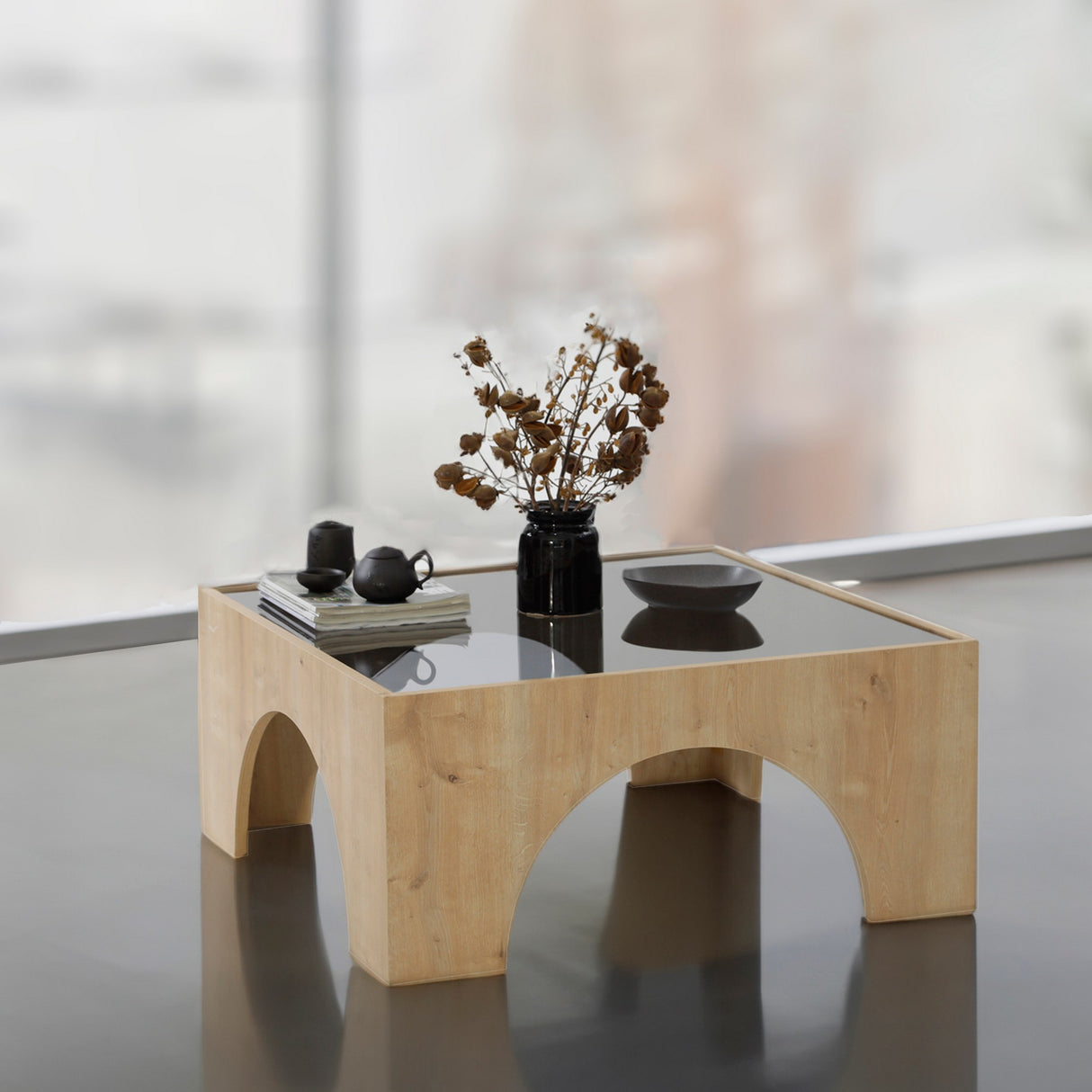 Mobilier Seine, 80x35 cm - Dark Grey
Oak